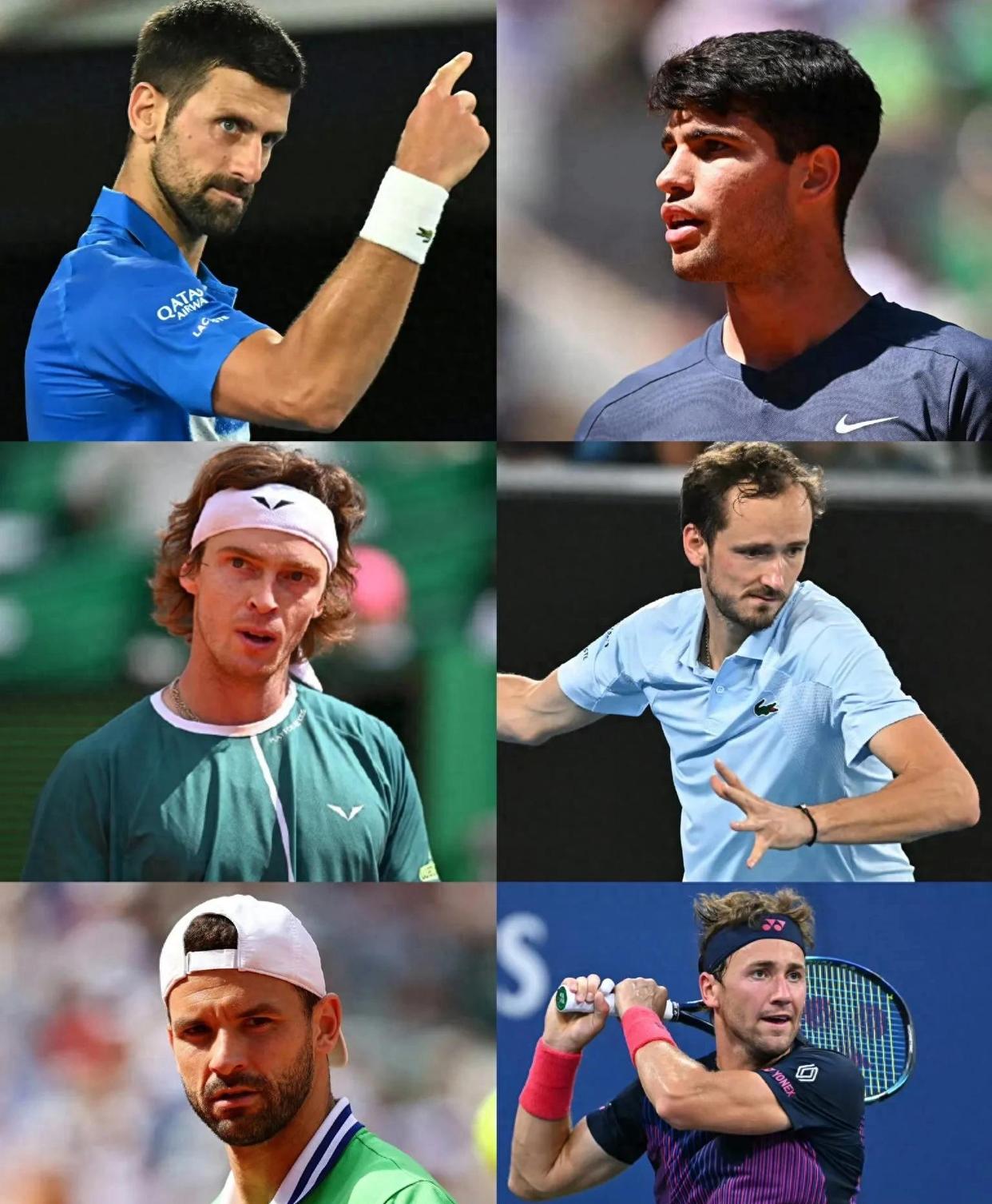 包含法网碾压蒙特卡洛大师赛，德约科维奇高光表现的词条